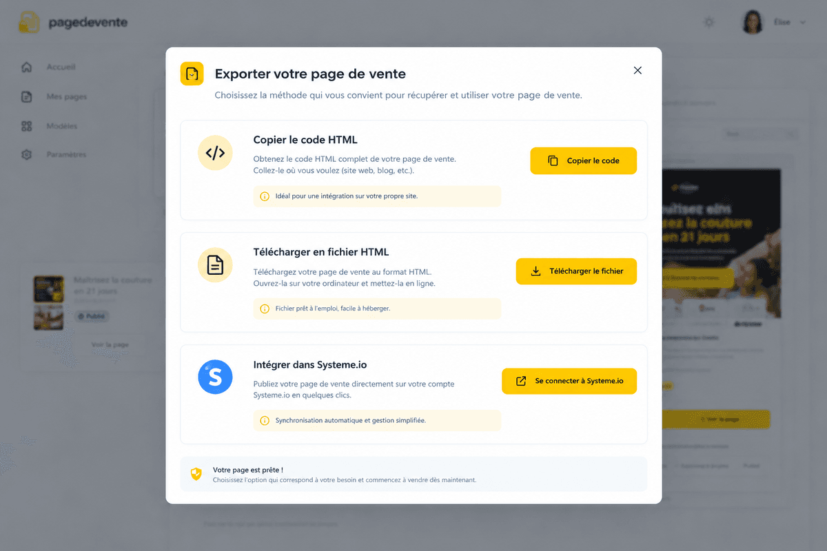 Export flexible