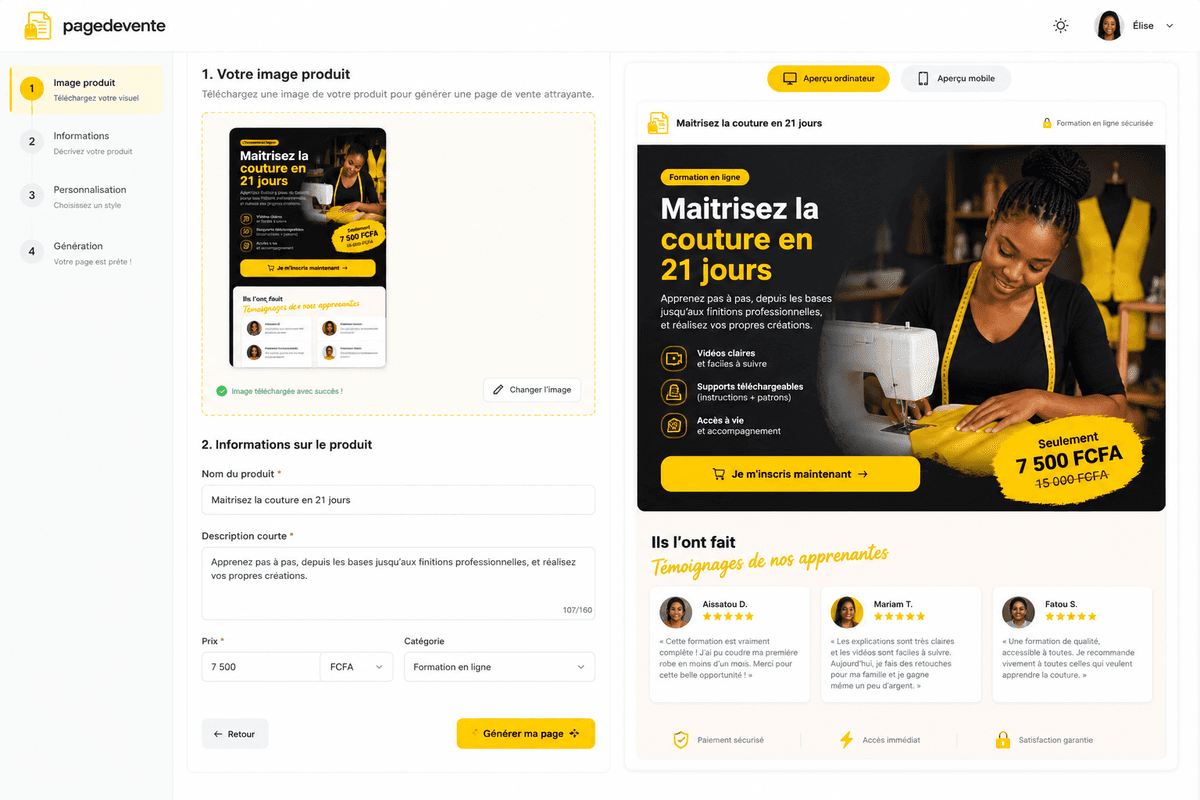 Génération IA